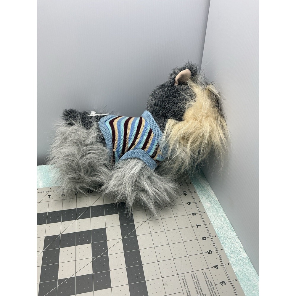 Collector's Choice‎ Schnauzer Puppy Dog 12" Plush Stuffed Animal - Picture 3 of 6